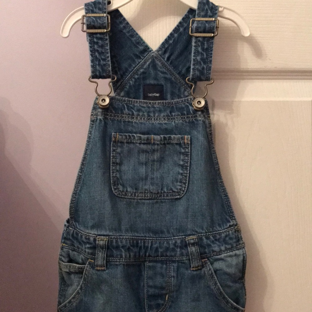 Toddler denim overalls